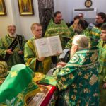 В день памяти преподобного Сергия Радонежского штатного диакона Всесвятского храма рукоположили во иереи