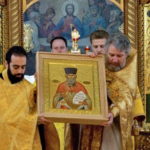 Освящение иконы священномученика Александра Флегинского в Сочи