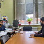 Священник Евгений Мельников обсудил с директором коррекционной школы вопросы сотрудничества