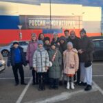 Ученики воскресной группы посетили выставки «Голгофа Патриарха Тихона» и «Деяния Кирилла Россинского».